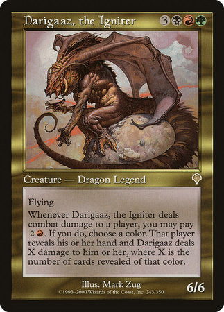 Darigaaz, the Igniter [Invasion] | Exor Games Truro