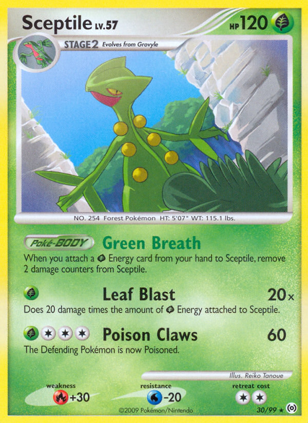 Sceptile (30/99) [Platinum: Arceus] | Exor Games Truro