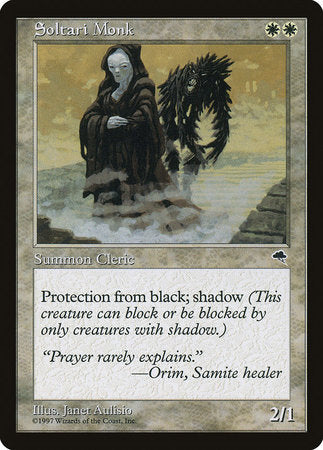 Soltari Monk [Tempest] | Exor Games Truro