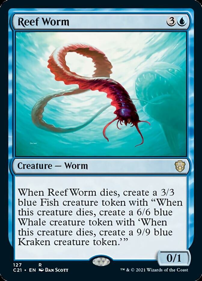 Reef Worm [Commander 2021] | Exor Games Truro