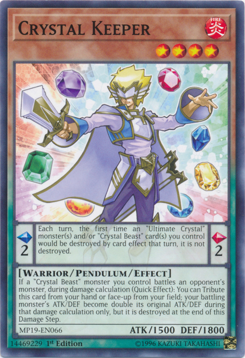 Crystal Keeper [MP19-EN066] Common | Exor Games Truro