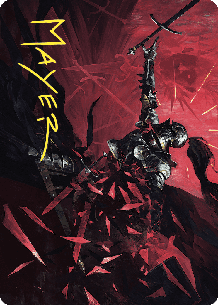 Shatter the Oath Art Card (Gold-Stamped Signature) [Wilds of Eldraine Art Series] | Exor Games Truro