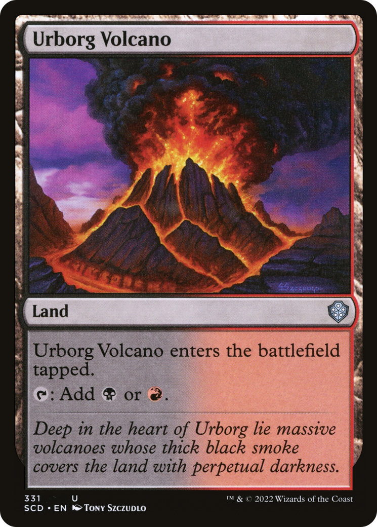 Urborg Volcano [Starter Commander Decks] | Exor Games Truro