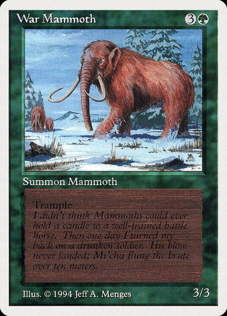 War Mammoth [Summer Magic / Edgar] | Exor Games Truro