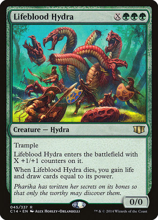 Lifeblood Hydra [Commander 2014] | Exor Games Truro