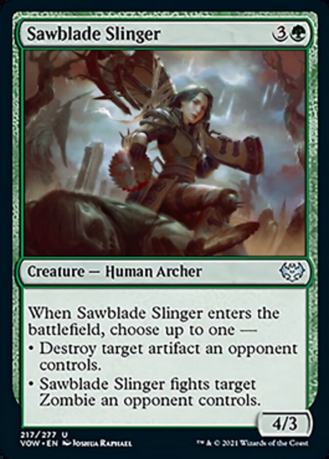 Sawblade Slinger [Innistrad: Crimson Vow] | Exor Games Truro