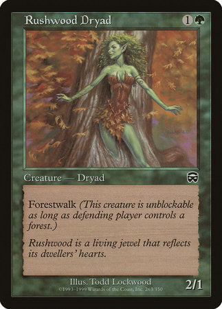 Rushwood Dryad [Mercadian Masques] | Exor Games Truro