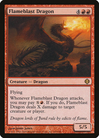 Flameblast Dragon [Shards of Alara] | Exor Games Truro