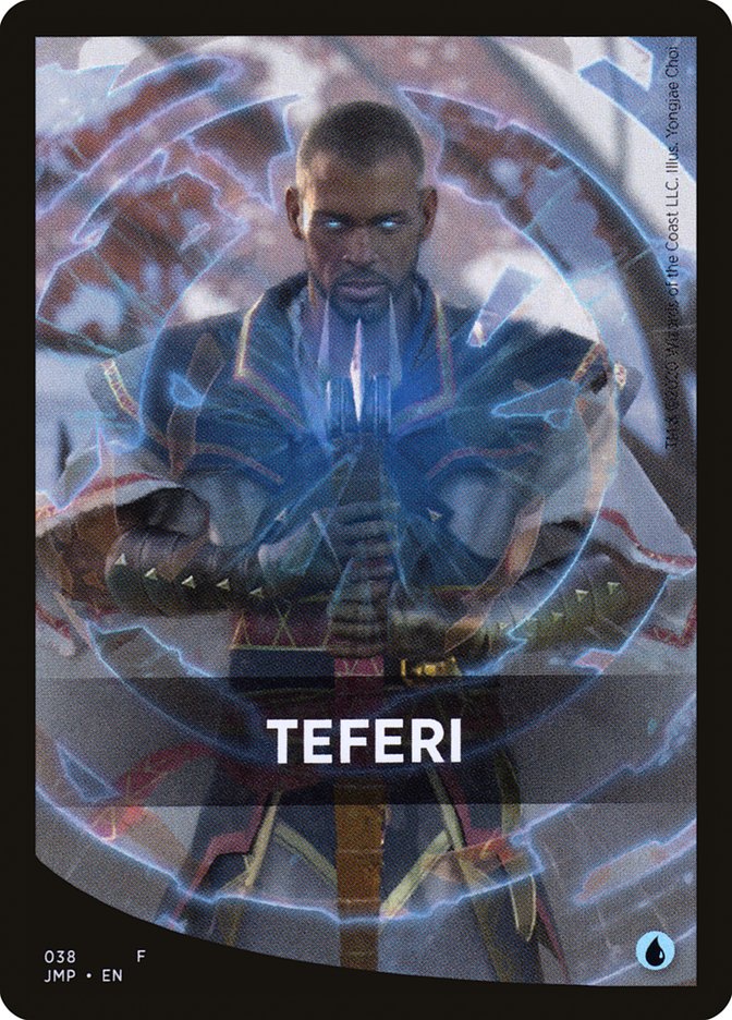 Teferi Theme Card [Jumpstart Front Cards] | Exor Games Truro