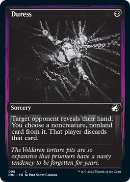 Duress [Innistrad: Double Feature] | Exor Games Truro