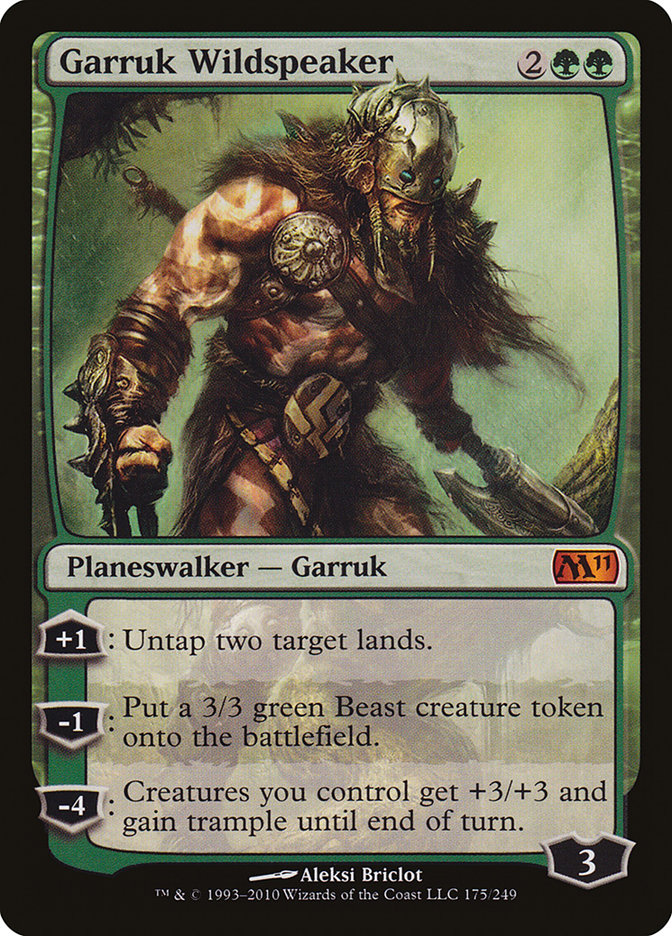 Garruk Wildspeaker [Magic 2011] | Exor Games Truro