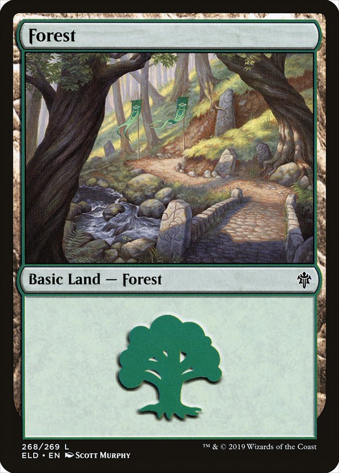 Forest (268) [Throne of Eldraine] | Exor Games Truro