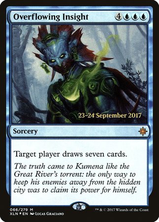 Overflowing Insight [Ixalan Promos] | Exor Games Truro