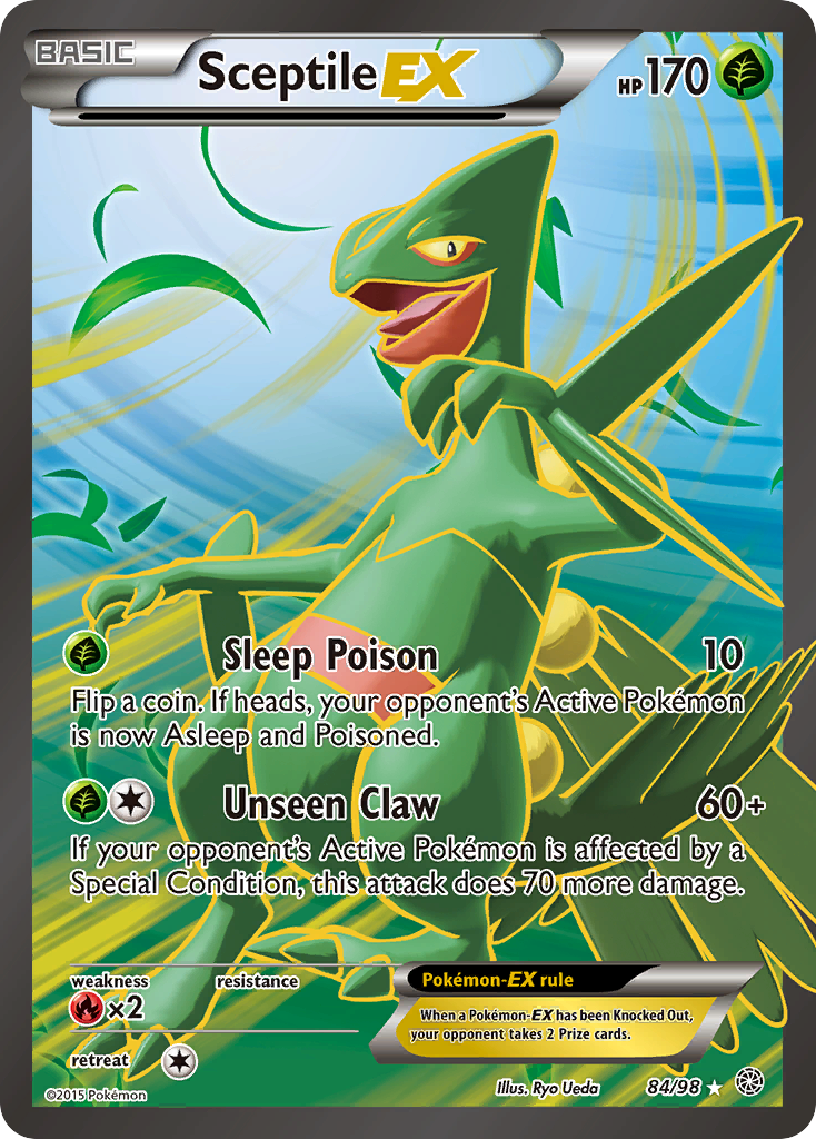Sceptile EX (84/98) [XY: Ancient Origins] | Exor Games Truro