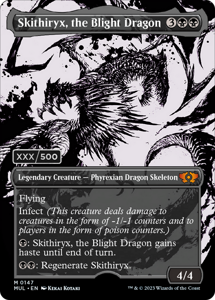 Skithiryx, the Blight Dragon (Serialized) [Multiverse Legends] | Exor Games Truro