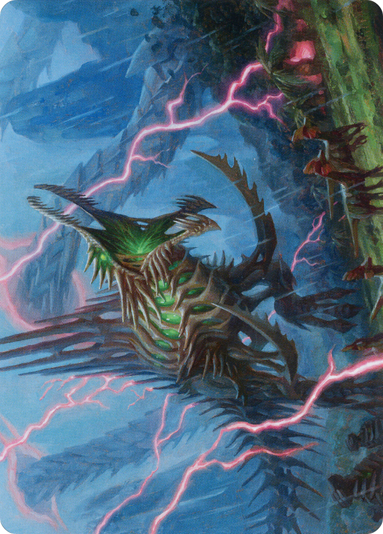 Etali, Primal Sickness Art Card [March of the Machine Art Series] | Exor Games Truro