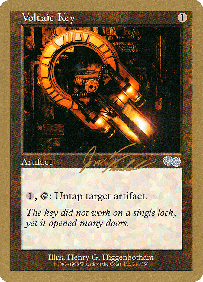 Voltaic Key (Jon Finkel) [World Championship Decks 2000] | Exor Games Truro