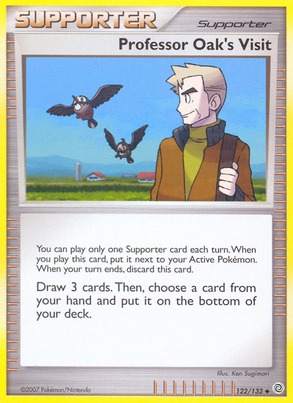 Professor Oak's Visit (122/132) [Diamond & Pearl: Secret Wonders] | Exor Games Truro