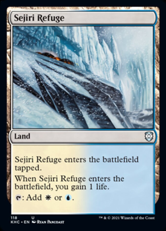 Sejiri Refuge [Kaldheim Commander] | Exor Games Truro