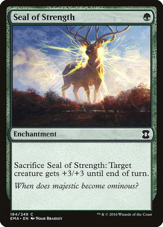 Seal of Strength [Eternal Masters] | Exor Games Truro