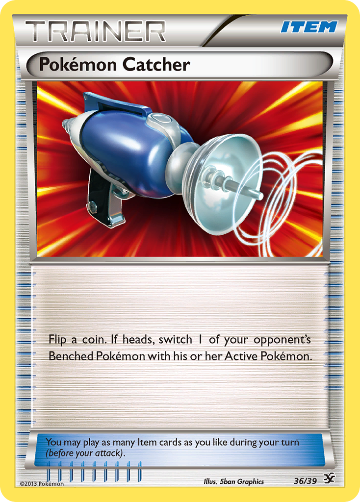 Pokemon Catcher (36/39) [XY: Kalos Starter Set] | Exor Games Truro