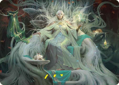 Galadriel, Gift-Giver Art Card [The Lord of the Rings: Tales of Middle-earth Art Series] | Exor Games Truro