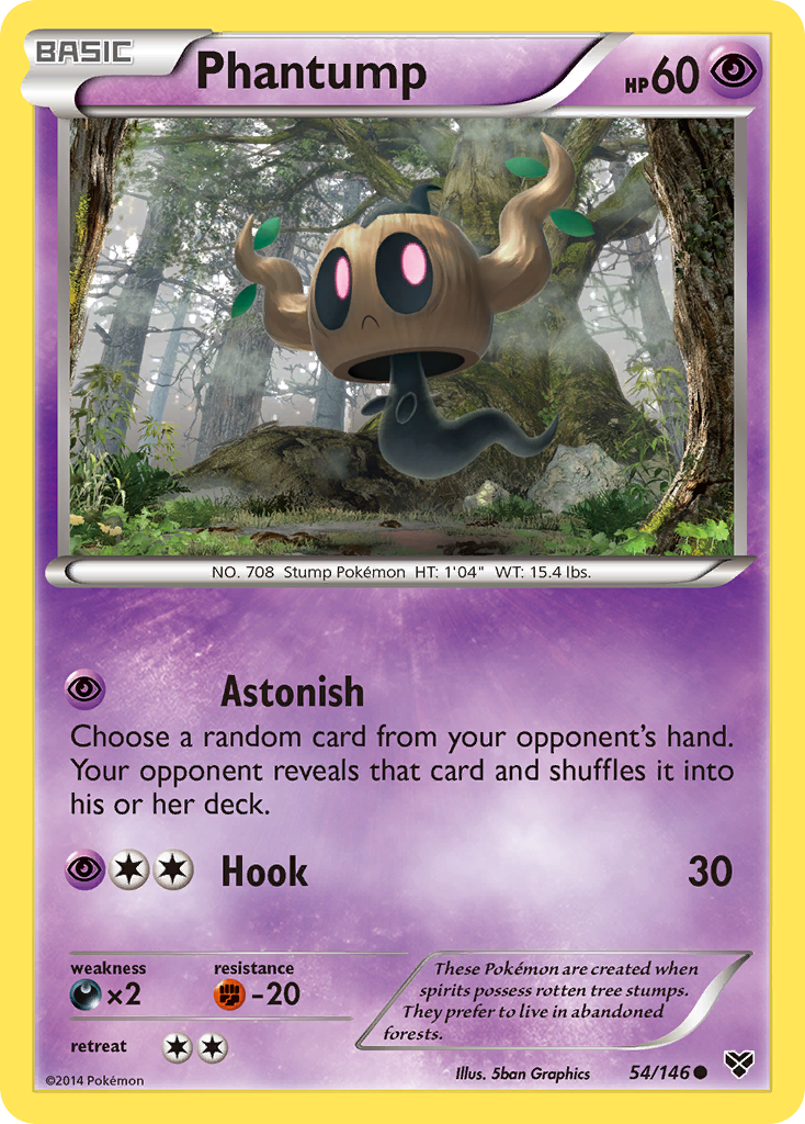 Phantump (54/146) [XY: Base Set] | Exor Games Truro