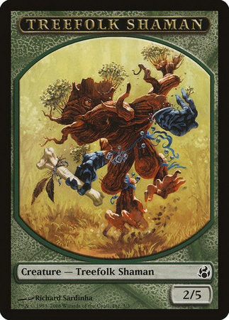 Treefolk Shaman Token [Morningtide Tokens] | Exor Games Truro