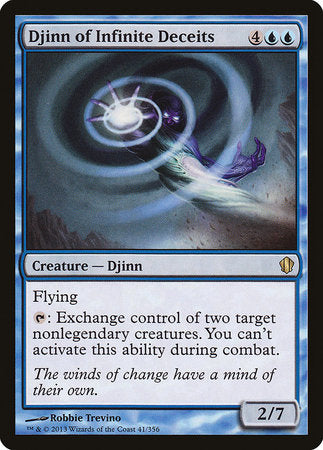 Djinn of Infinite Deceits [Commander 2013] | Exor Games Truro