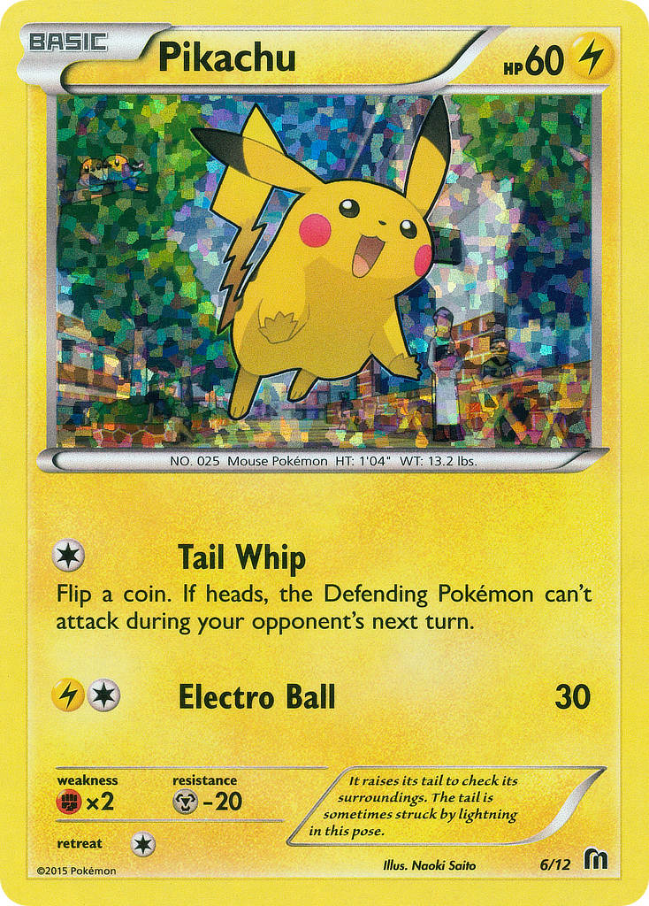 Pikachu (6/12) [McDonald's Promos: 2015 Collection] | Exor Games Truro