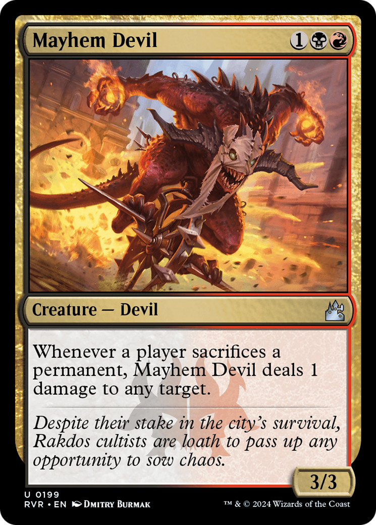 Mayhem Devil [Ravnica Remastered] | Exor Games Truro