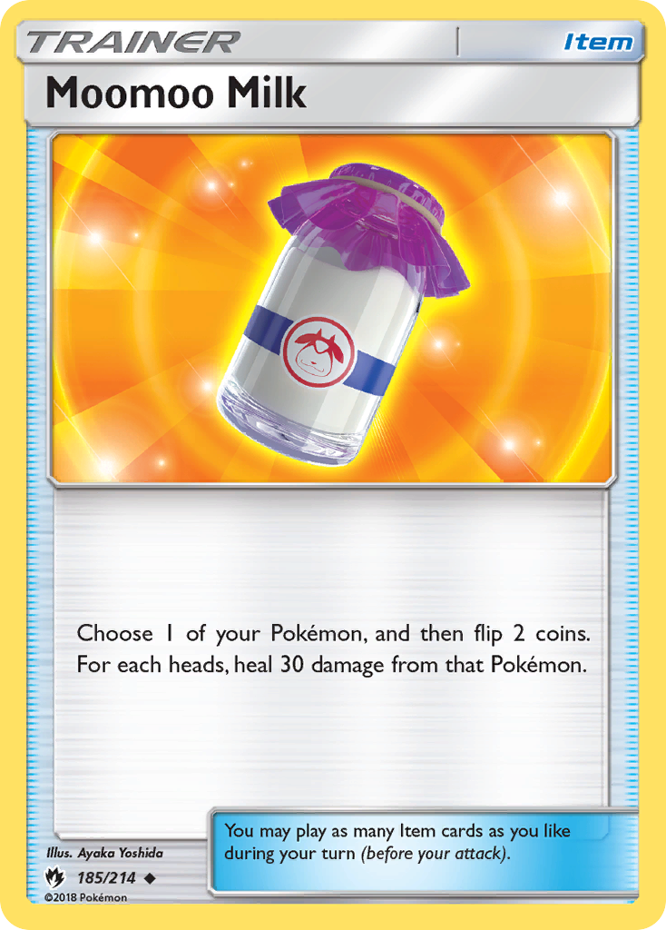 Moomoo Milk (185/214) [Sun & Moon: Lost Thunder] | Exor Games Truro