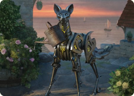 Clockwork Fox Art Card [Commander Legends: Battle for Baldur's Gate Art Series] | Exor Games Truro
