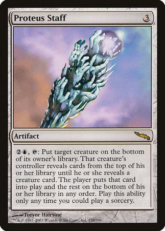 Proteus Staff [Mirrodin] | Exor Games Truro