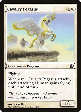 Cavalry Pegasus [Theros] | Exor Games Truro