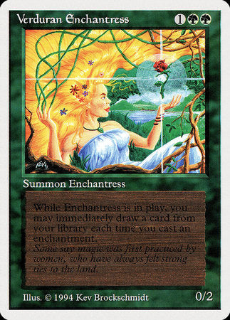 Verduran Enchantress [Summer Magic / Edgar] | Exor Games Truro