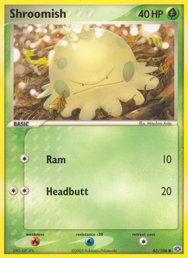 Shroomish (63/106) [EX: Emerald] | Exor Games Truro