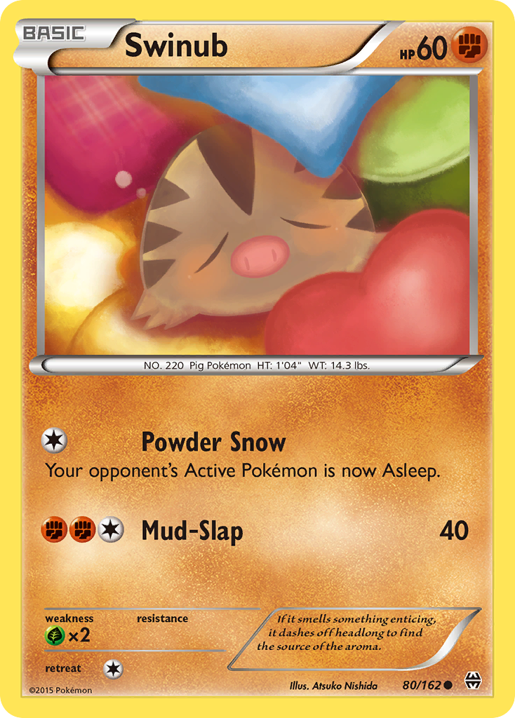 Swinub (80/162) [XY: BREAKthrough] | Exor Games Truro