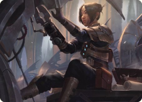 Thopter Mechanic Art Card [The Brothers' War Art Series] | Exor Games Truro