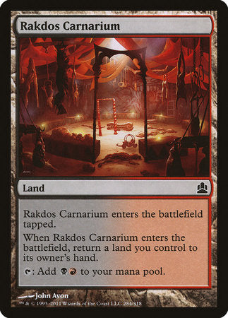 Rakdos Carnarium [Commander 2011] | Exor Games Truro