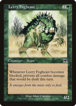 Leery Fogbeast [Onslaught] | Exor Games Truro