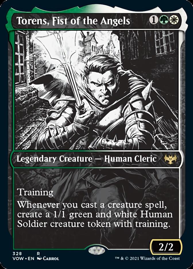 Torens, Fist of the Angels (Showcase Eternal Night) [Innistrad: Crimson Vow] | Exor Games Truro