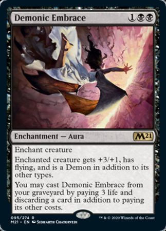 Demonic Embrace [Core Set 2021] | Exor Games Truro