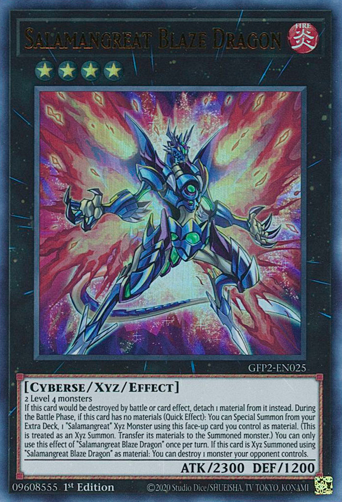 Salamangreat Blaze Dragon [GFP2-EN025] Ultra Rare | Exor Games Truro