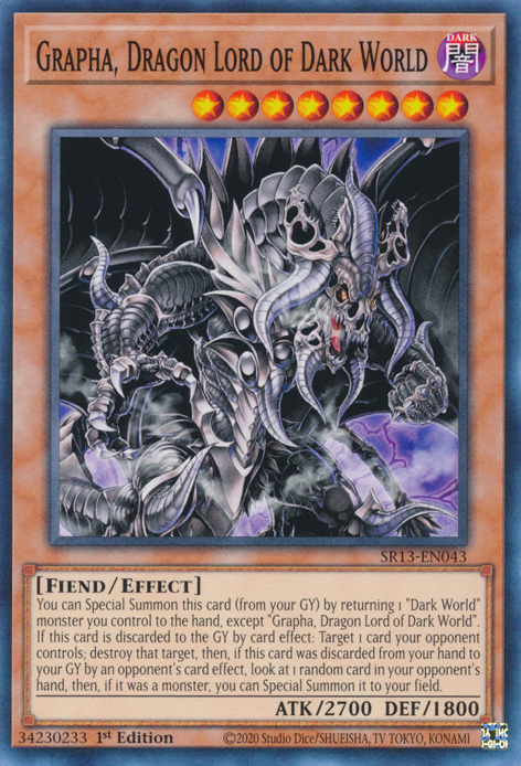 Grapha, Dragon Lord of Dark World [SR13-EN043] Common | Exor Games Truro