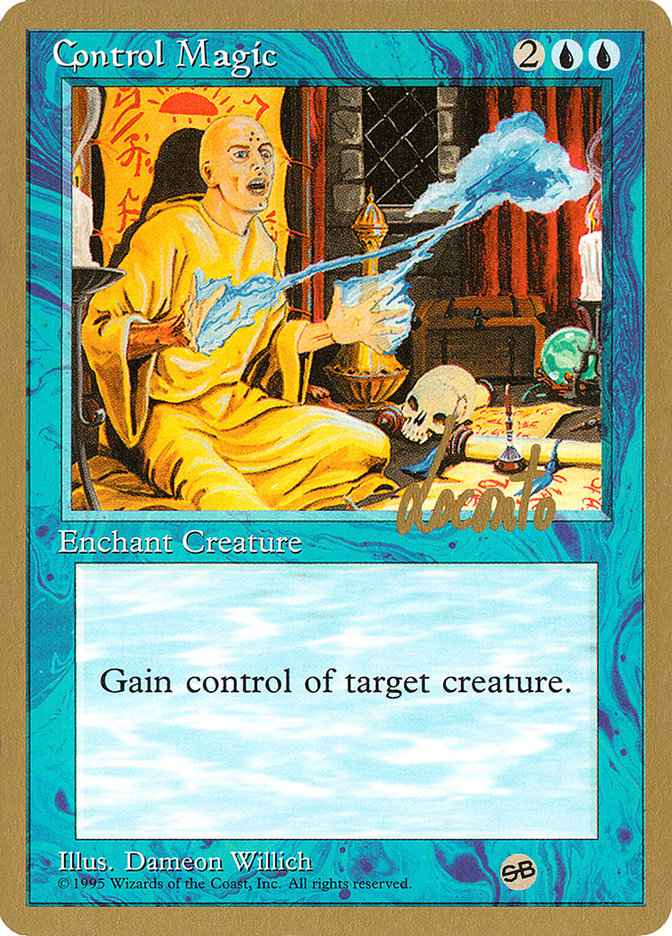 Control Magic (Michael Loconto) (SB) [Pro Tour Collector Set] | Exor Games Truro