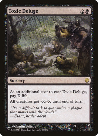 Toxic Deluge [Commander 2013] | Exor Games Truro