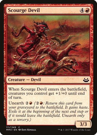 Scourge Devil [Modern Masters 2017] | Exor Games Truro