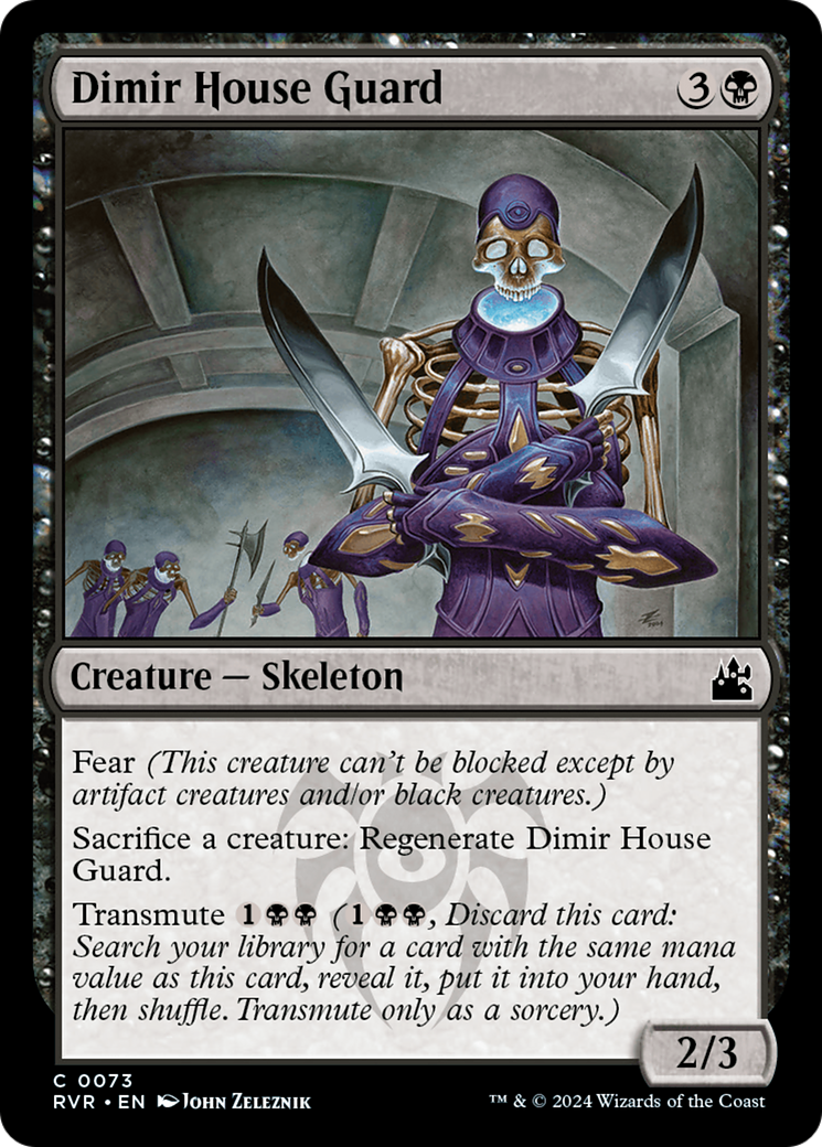 Dimir House Guard [Ravnica Remastered] | Exor Games Truro