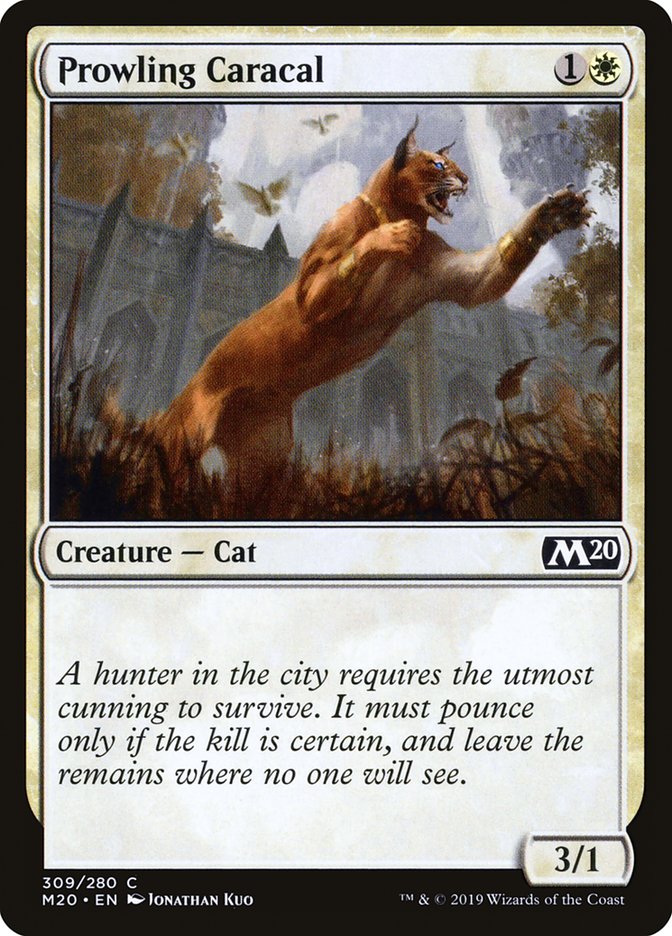 Prowling Caracal [Core Set 2020] | Exor Games Truro